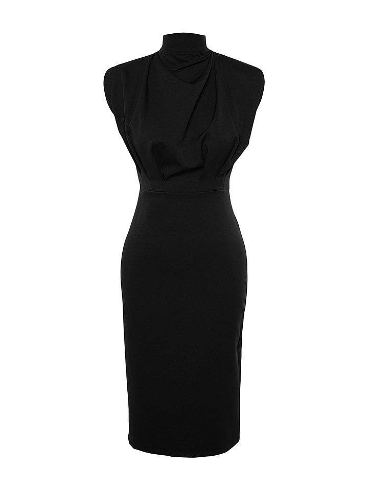 trendyol Sukienka w kolorze czarnym rozmiar: 34