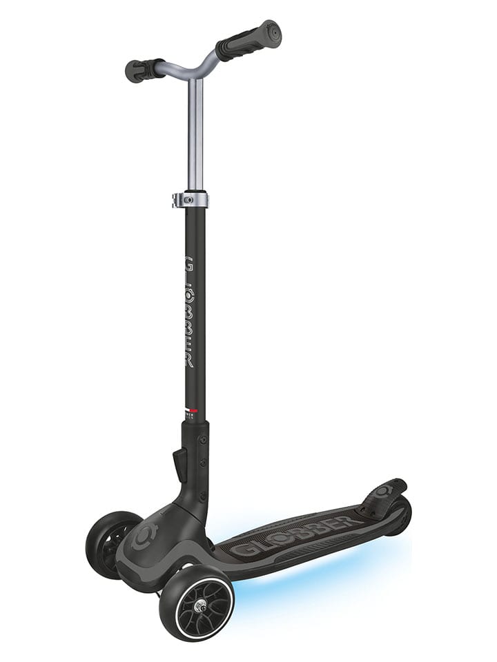 GLOBBER Hulajnoga "Ultimum Lights" w kolorze antracytowym ze świecącymi kołami - 5+ rozmiar: onesize