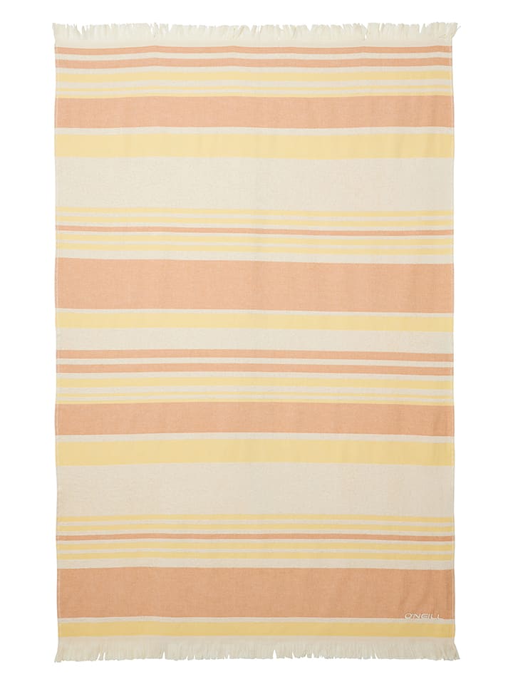 O´NEILL Ręcznik plażowy w kolorze biało-żółto-pomarańczowym - 170 x 100 cm rozmiar: onesize