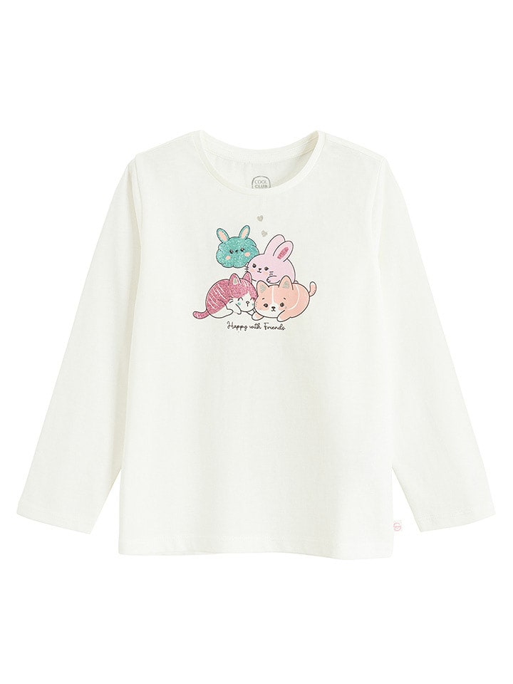 COOL CLUB Koszulka w kolorze białym rozmiar: 122