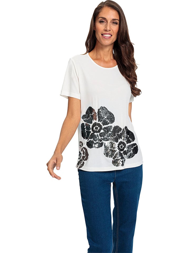 Heine Koszulka w kolorze białym rozmiar: 44