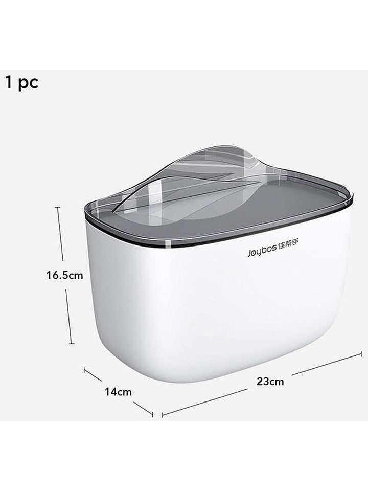 Joybos Pudełko w kolorze biało-szarym na chusteczki - 23 x 16,5 x 14 cm rozmiar: onesize