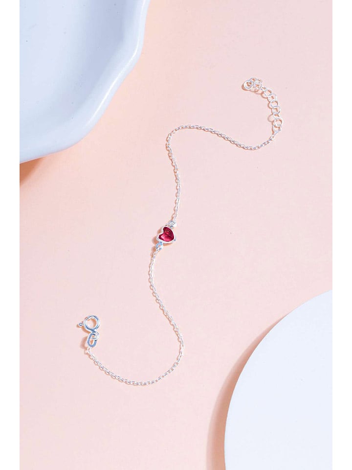 Heliophilia Srebrna bransoletka z elementem ozdobnym rozmiar: onesize