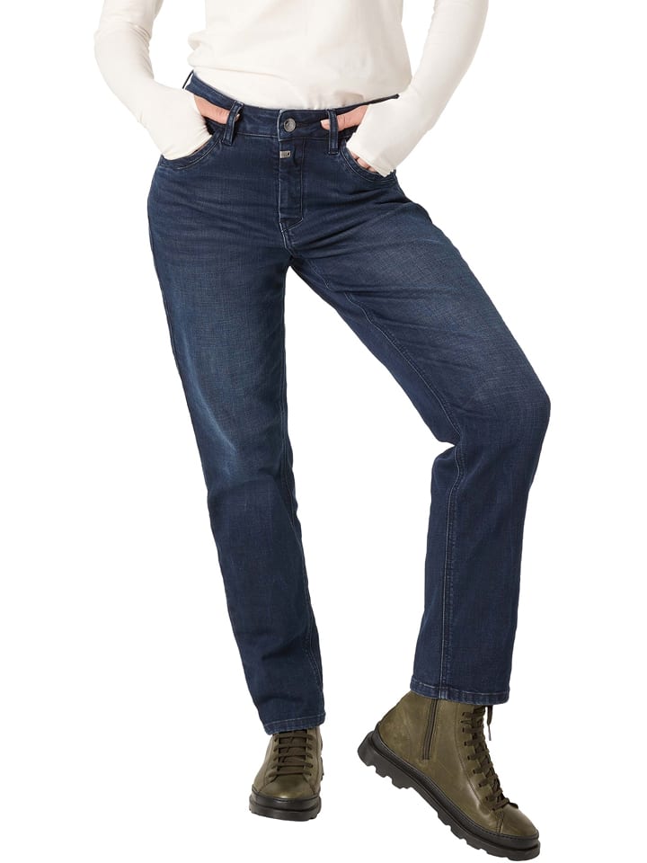 Timezone Dżinsy - Regular fit - w kolorze granatowym rozmiar: W32/L32