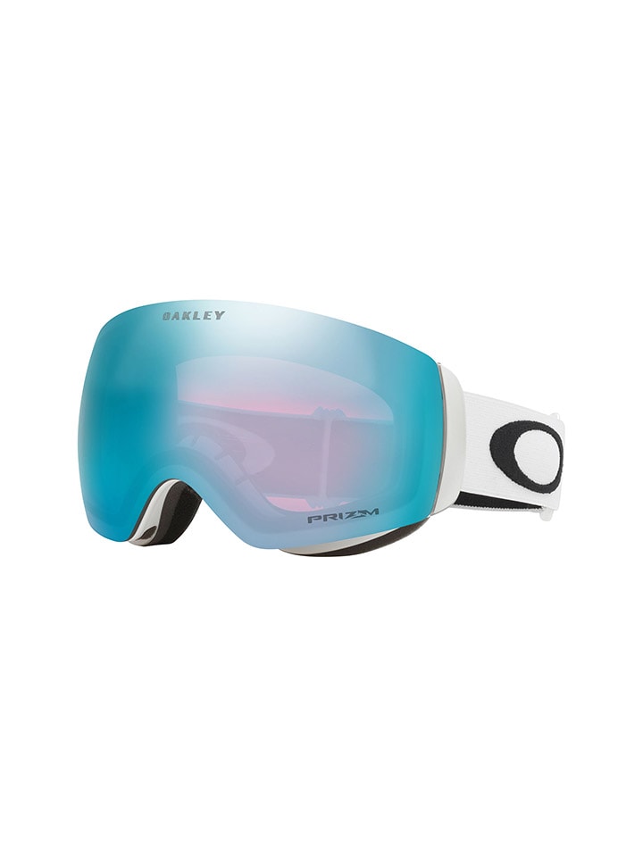 Oakley Gogle narciarskie "Flight Deck" w kolorze biało-niebieskim rozmiar: M