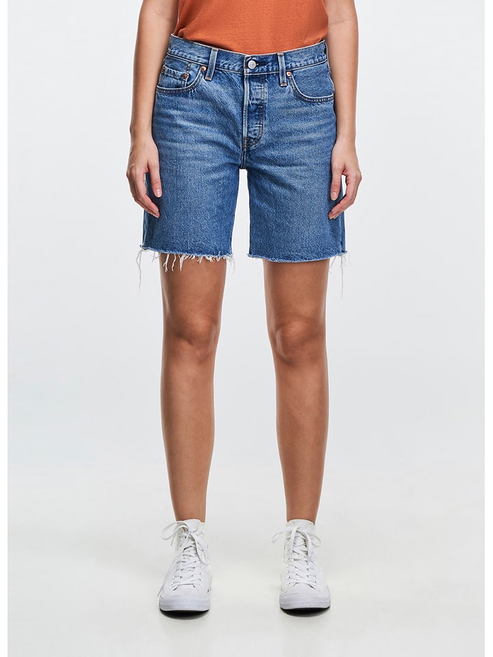 Levi´s Szorty dżinsowe w kolorze niebieskim rozmiar: W23