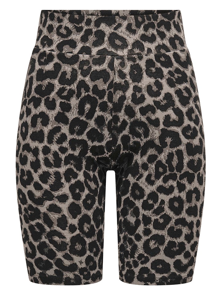 JDY Szorty w kolorze czarno-jasnobrązowym rozmiar: XL