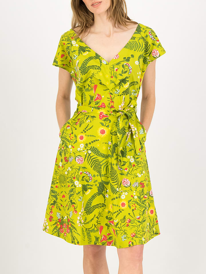 Blutsgeschwister Sukienka "True Love Hourglass" w kolorze jasnozielonym rozmiar: XL