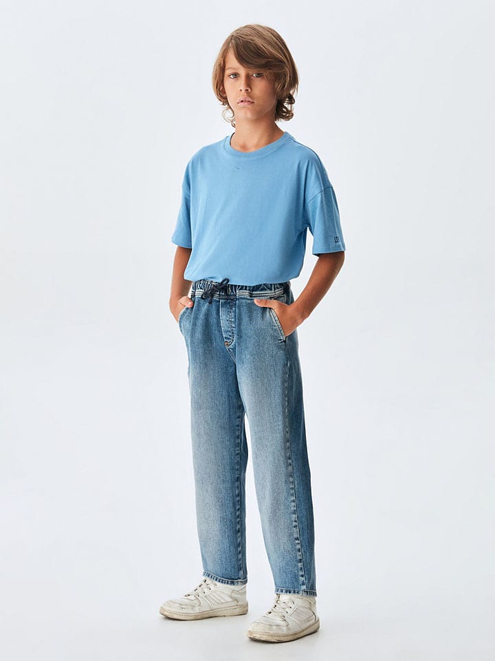 LTB Dżinsy "Owino B" - Regular fit - w kolorze niebieskim rozmiar: 116