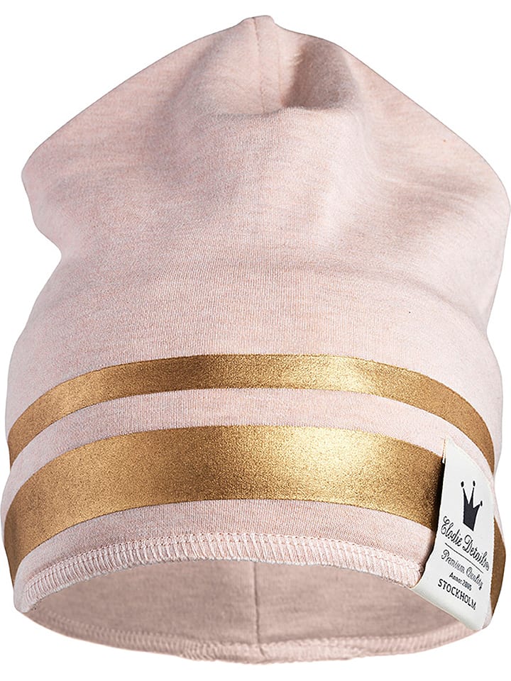 Elodie Details Czapka beanie w kolorze jasnoróżowym rozmiar: 68/74