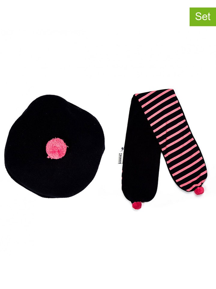 Hublot Mode Marine 2-częściowy zestaw w kolorze granatowo-różowym ze wzorem rozmiar: 116-140