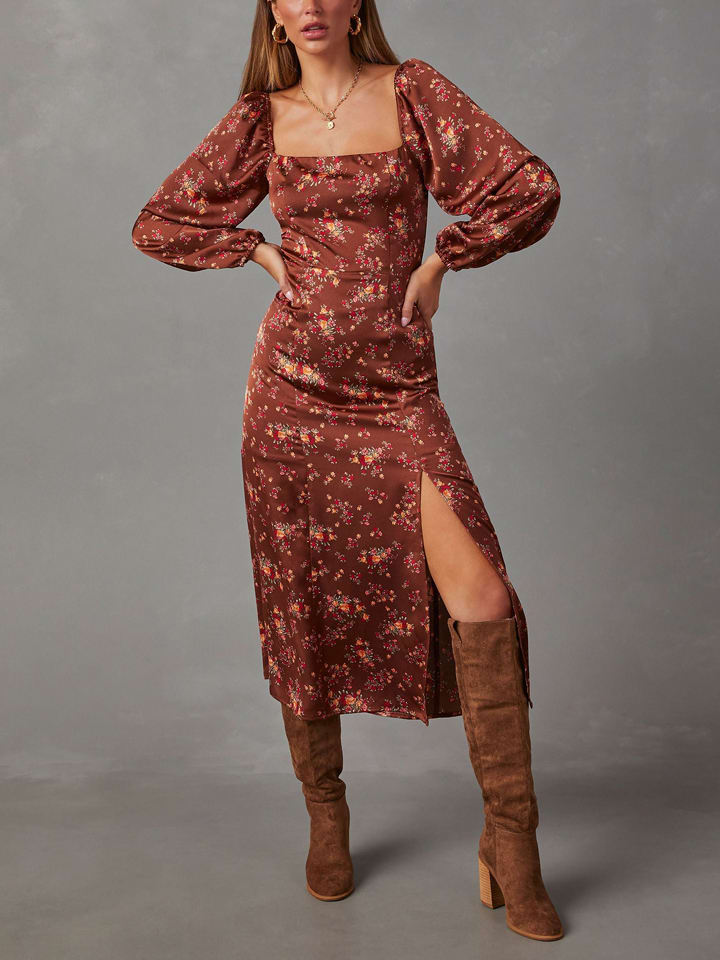 LA Angels Sukienka w kolorze jasnobrązowym rozmiar: XL