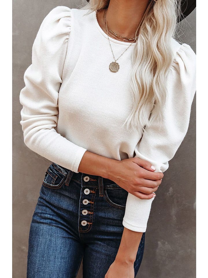 Milan Kiss Koszulka w kolorze kremowym rozmiar: M