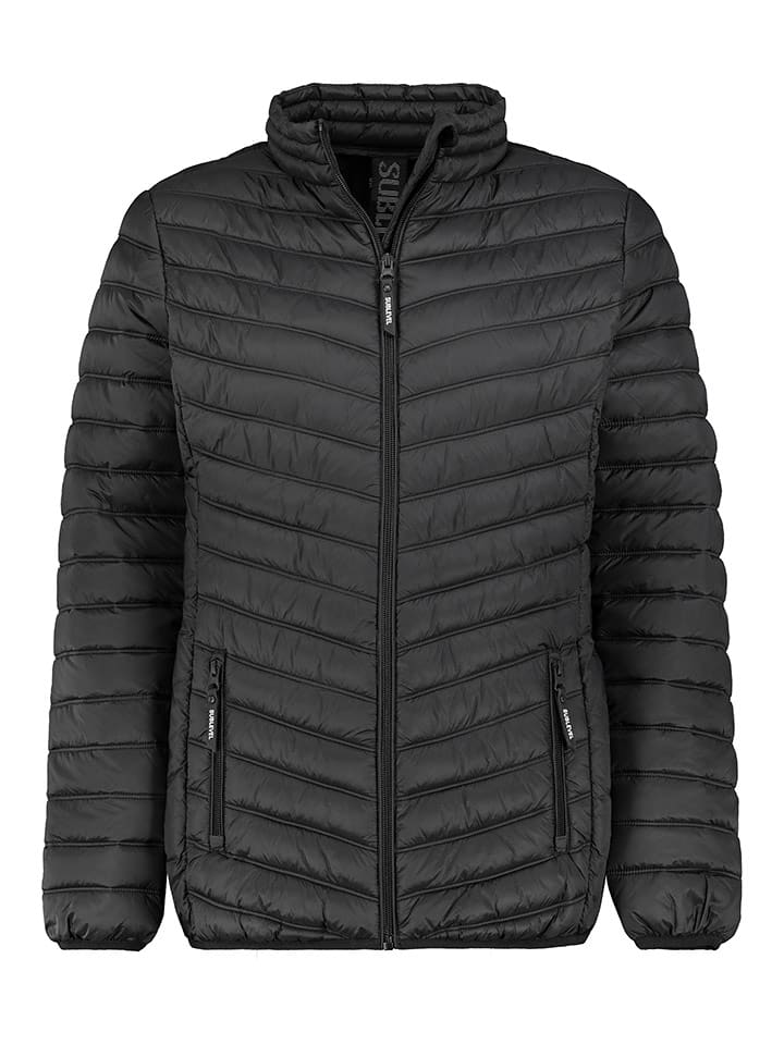 Sublevel Kurtka pikowana w kolorze czarnym rozmiar: S