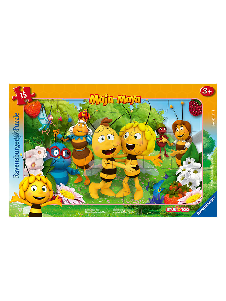 Biene Maja 15-częściowe puzzle - 3+ rozmiar: onesize