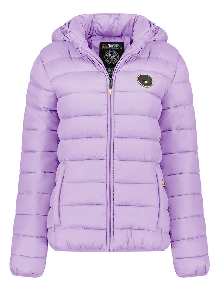 Geographical Norway Kurtka pikowana "Atikamap" w kolorze lawendowym rozmiar: L