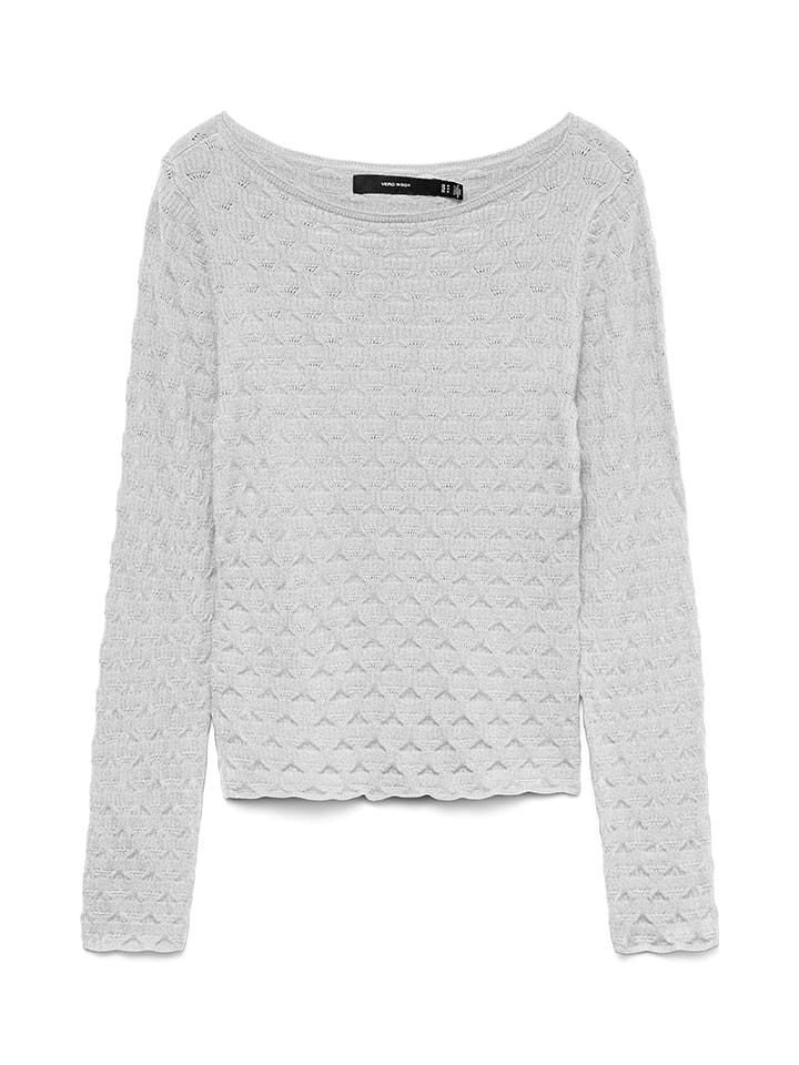 ONLY Sweter w kolorze jasnoszarym rozmiar: XL