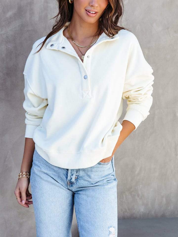 LA Angels Bluza w kolorze kremowym rozmiar: S