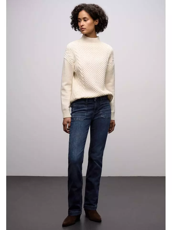 Street One Dżinsy - Comfort fit - w kolorze granatowym rozmiar: W31/L32