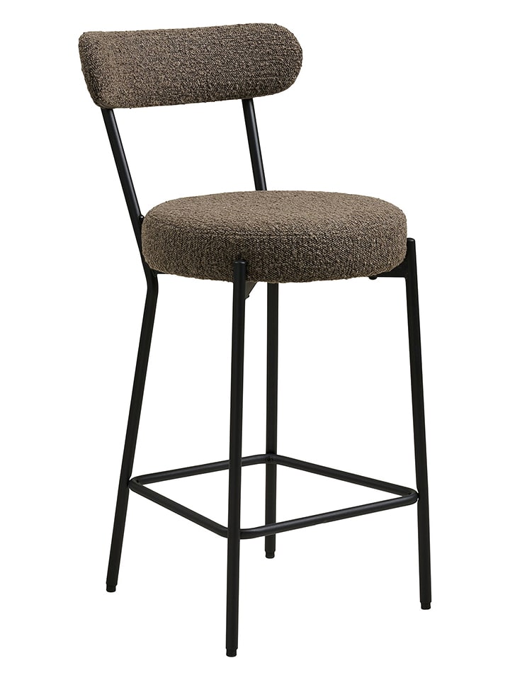 House Nordic Hocker "Badalona" w kolorze brązowo-czarnym - 46 x 90 x 39 cm rozmiar: onesize