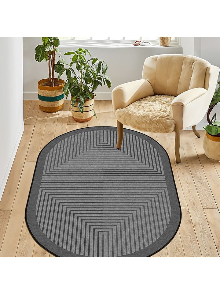 CARPET DIEM Dywan w kolorze szarym rozmiar: 60x100 cm