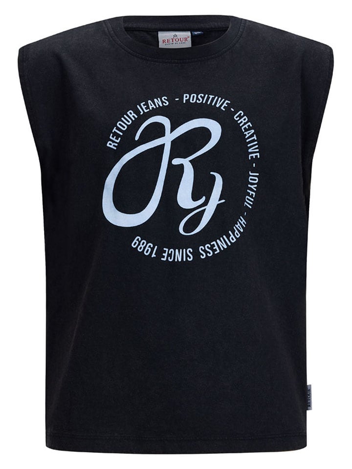 Retour Top "Karen" w kolorze czarnym rozmiar: 170/176