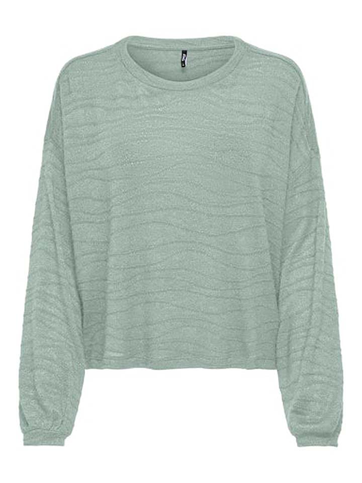 ONLY Bluzka w kolorze zielonym rozmiar: M