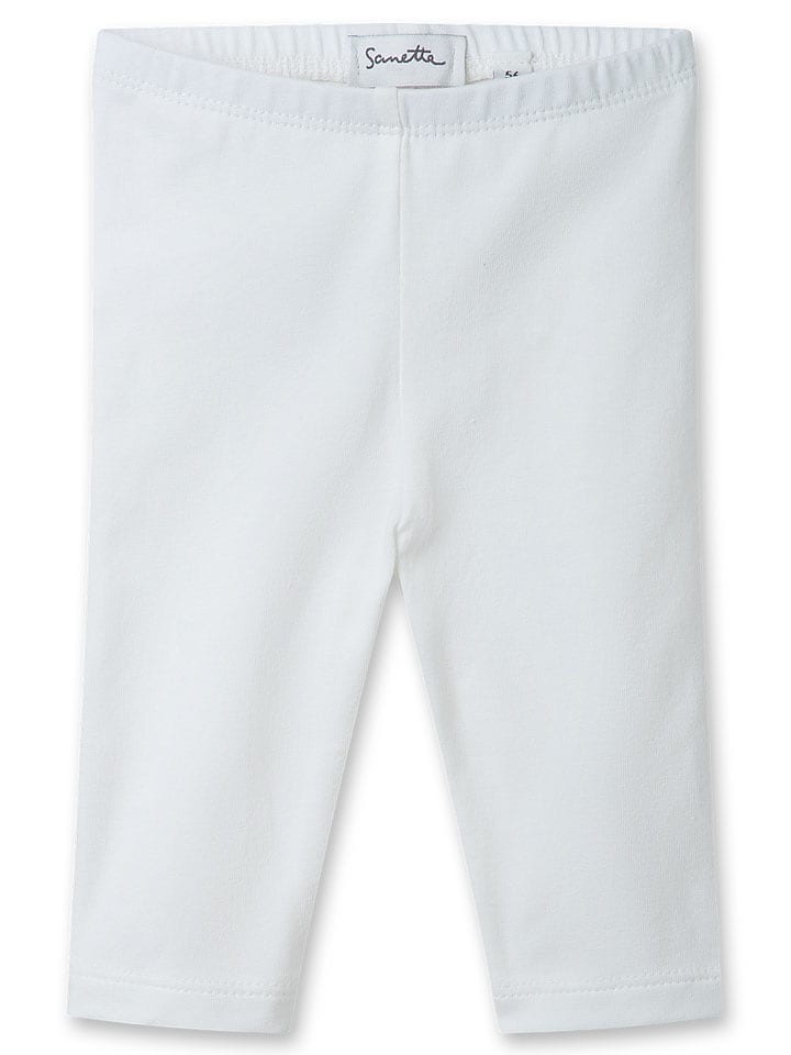 Sanetta Legginsy w kolorze białym rozmiar: 68