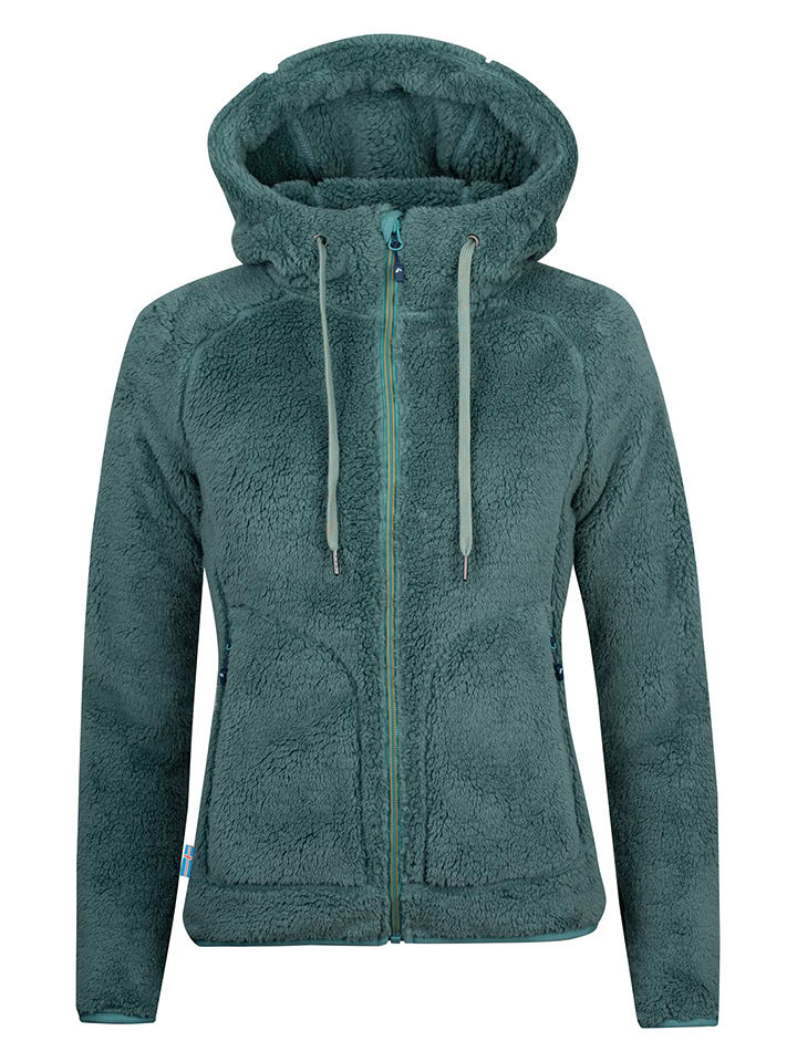 Westfjord Kurtka polarowa "Glymur" w kolorze turkusowym rozmiar: XXL