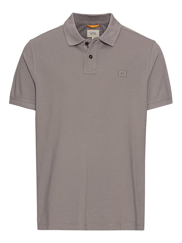 Camel Active Koszulka polo w kolorze szarym rozmiar: XXL
