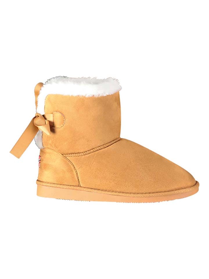 Geographical Norway Botki zimowe "Owisti" w kolorze jasnobrązowym rozmiar: 37