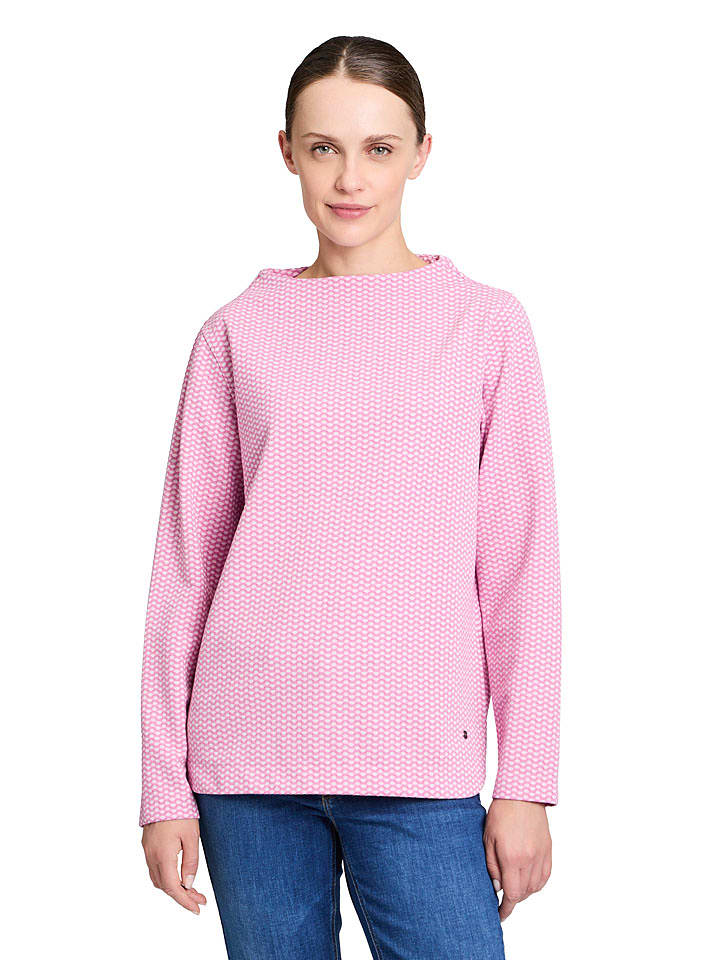 BETTY & CO Koszulka w kolorze jasnoróżowo-szarobrązowym rozmiar: XXL