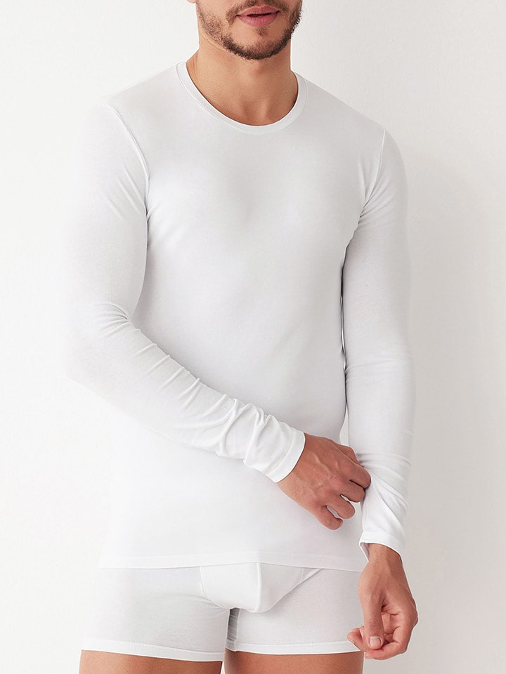 COTONELLA Koszulka w kolorze białym rozmiar: L