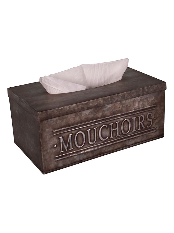 Anticline Pojemnik w kolorze brązowym na chusteczki - 26,5 x 11,5 x 15,5 cm rozmiar: onesize