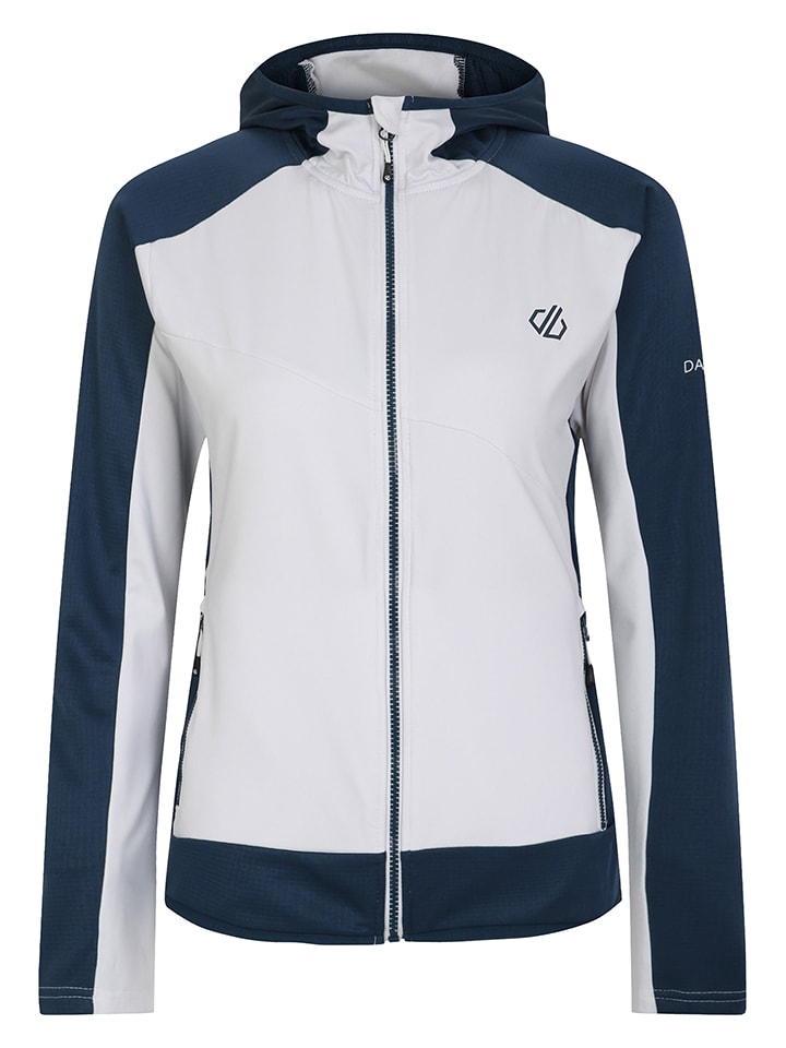 Dare 2b Kurtka polarowa "Traversing Core" w kolorze biało-granatowym rozmiar: 44