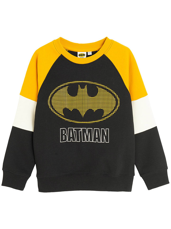 COOL CLUB Bluza w kolorze czarno-biało-żółtym rozmiar: 140