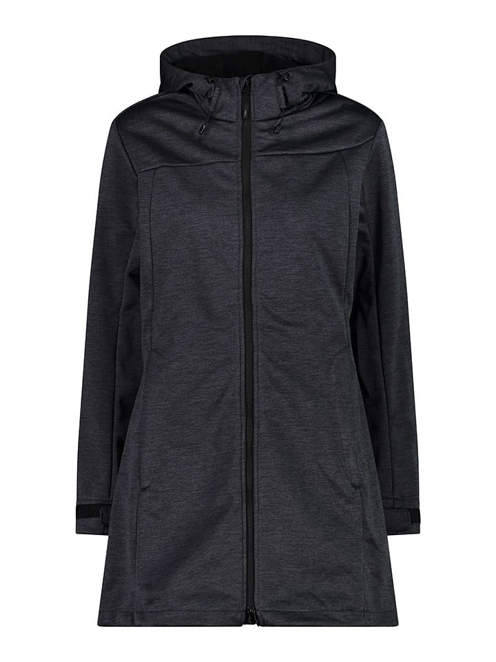 CMP Płaszcz softshellowy w kolorze czarnym rozmiar: 36