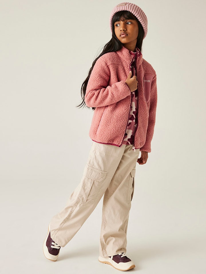 Regatta Kurtka polarowa "Frankie Warm" w kolorze jasnoróżowym rozmiar: 116