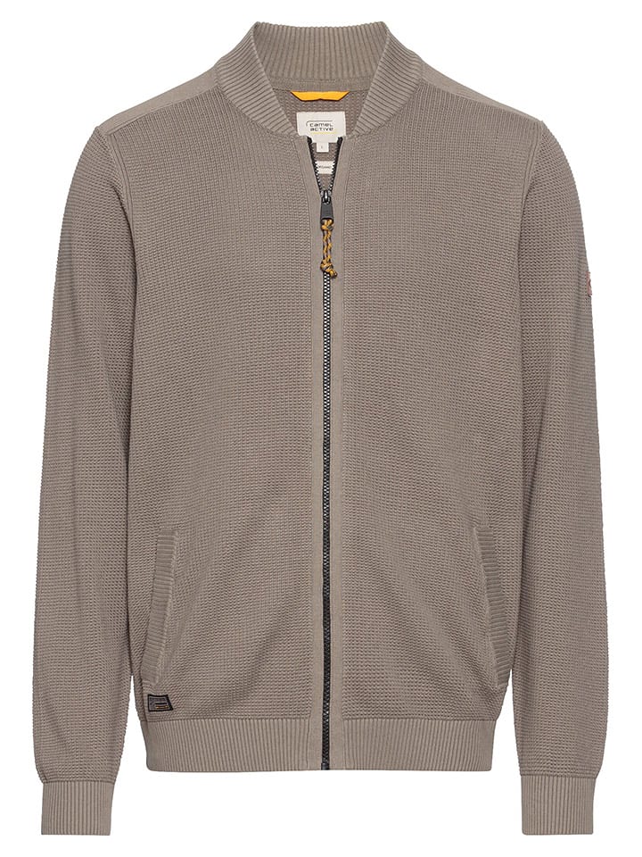 Camel Active Kardigan w kolorze szarym rozmiar: 3XL