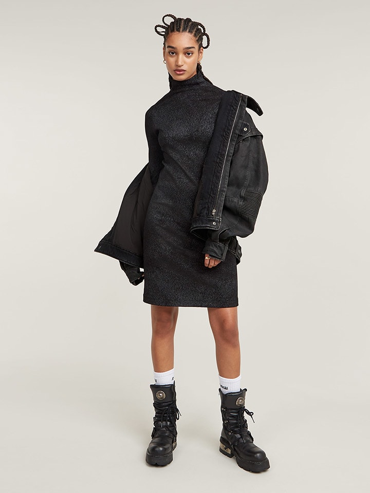 G-Star Sukienka w kolorze czarnym rozmiar: XXS