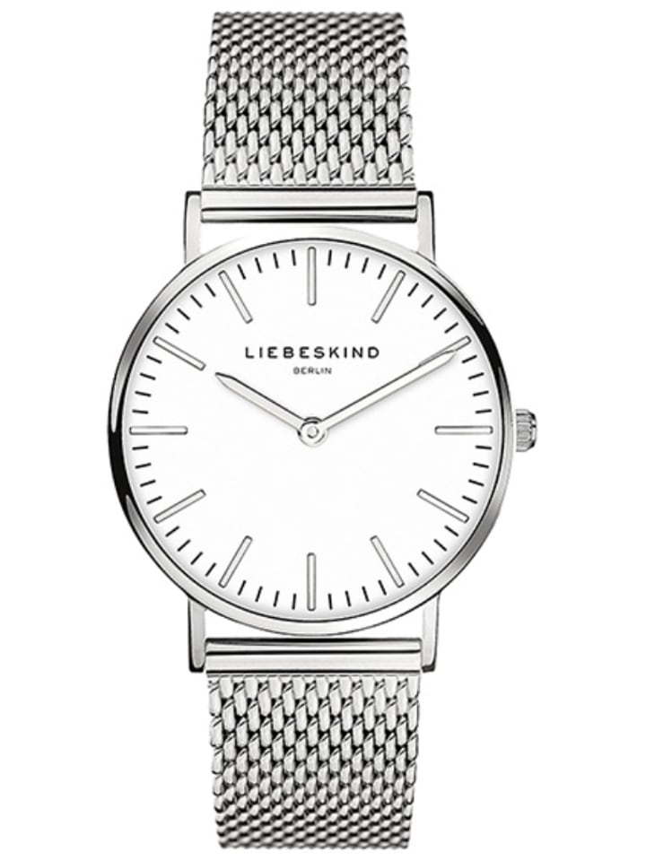 Liebeskind Zegarek kwarcowy w kolorze srebrno-białym rozmiar: onesize