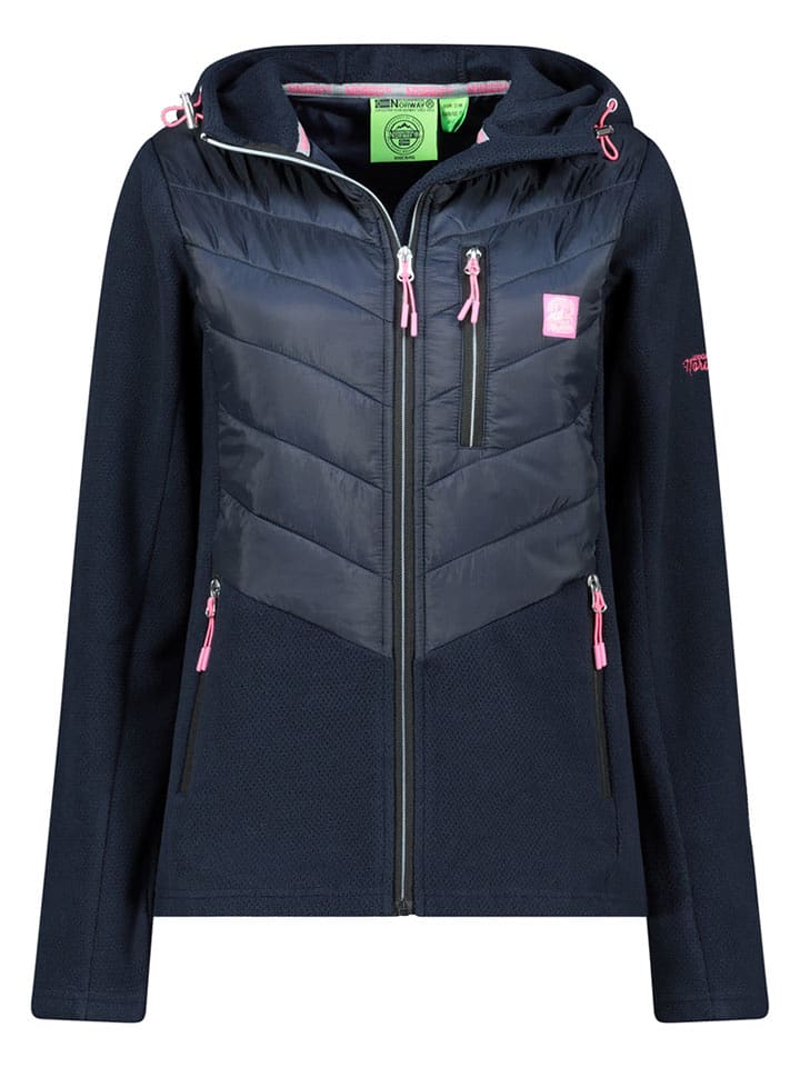 Geographical Norway Kurtka pikowana "Tulka" w kolorze granatowym rozmiar: M