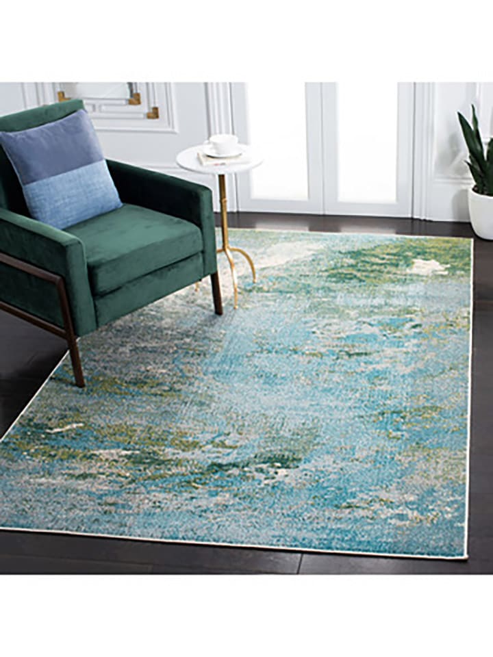 Safavieh Dywan "Madison" w kolorze błękitno-zielonym rozmiar: 244x305 cm