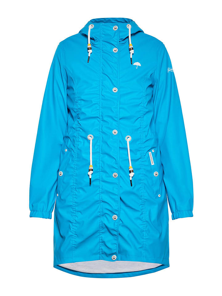 Schmuddelwedda Płaszcz przeciwdeszczowy w kolorze turkusowym rozmiar: M