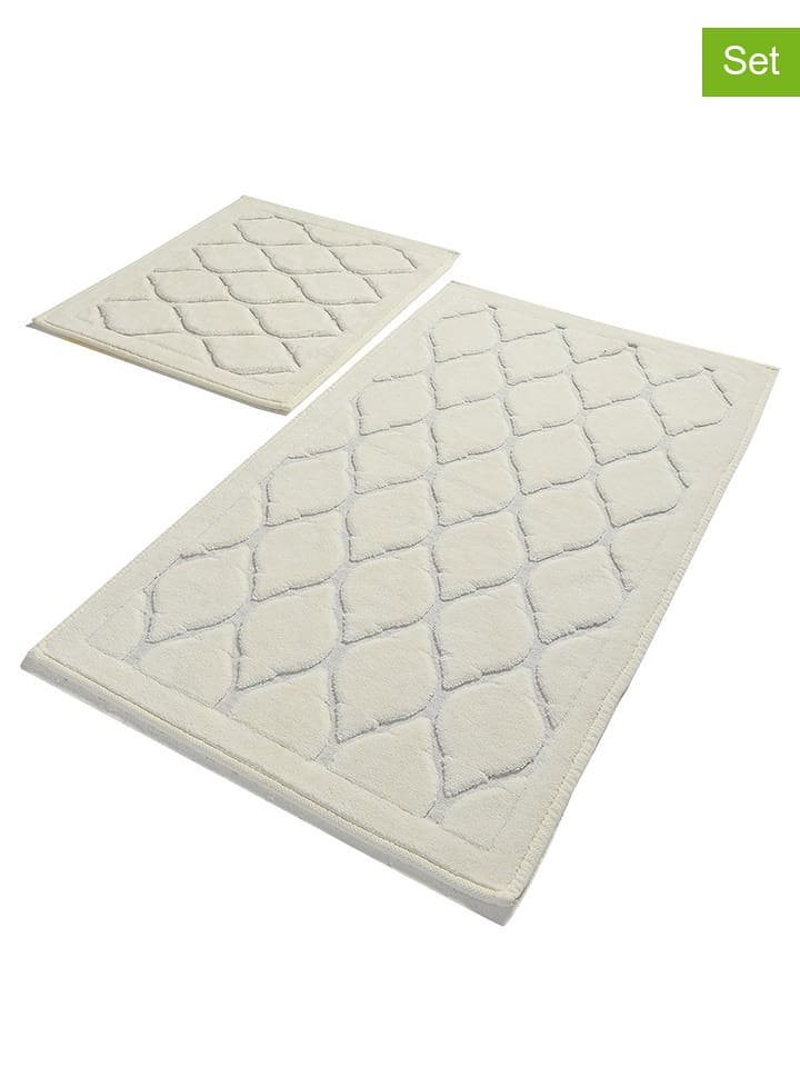 Elizabed Dywaniki łazienkowe (2 szt.) w kolorze beżowym rozmiar: onesize