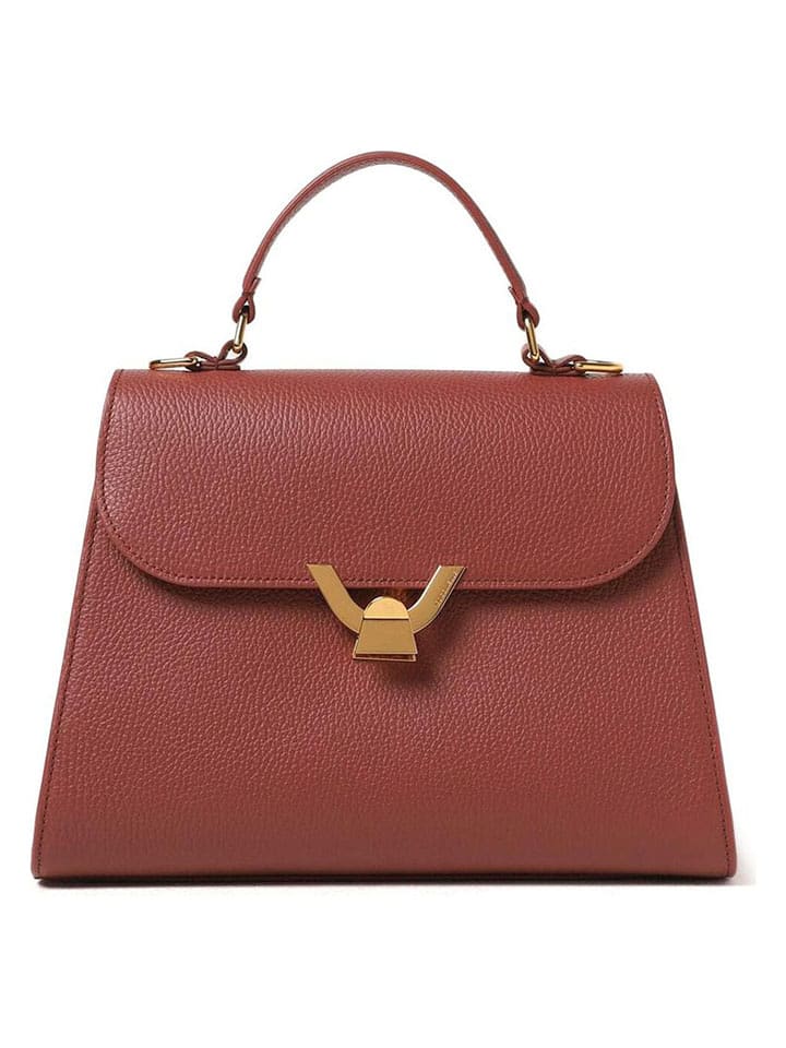 COCCINELLE Skórzana torebka w kolorze jasnobrązowym - 29 x 21 x 12,5 cm rozmiar: onesize