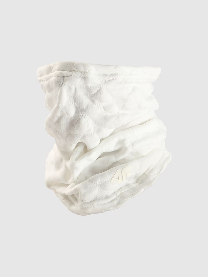 4F Szal-koło w kolorze białym rozmiar: onesize