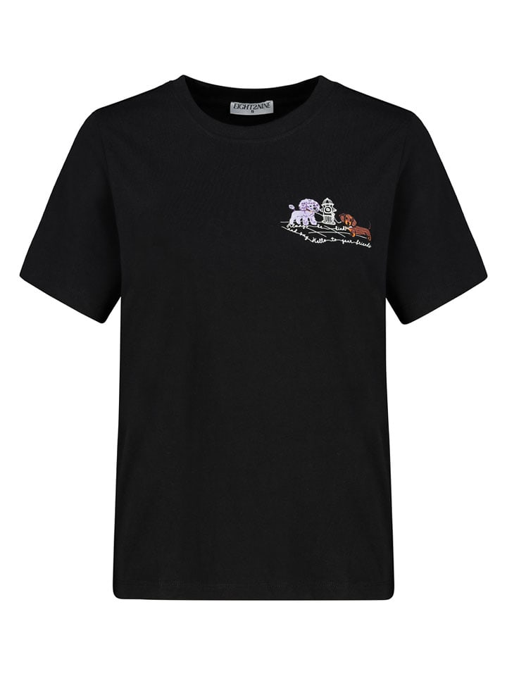 Eight2Nine Koszulka w kolorze czarnym rozmiar: XS