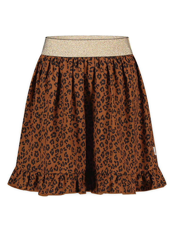 Moodstreet Spódnica w kolorze brązowym rozmiar: 146/152