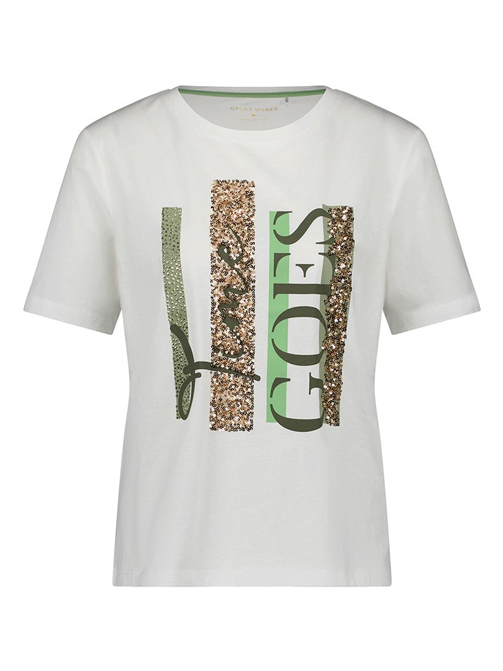 Gerry Weber Koszulka w kolorze białym rozmiar: 36